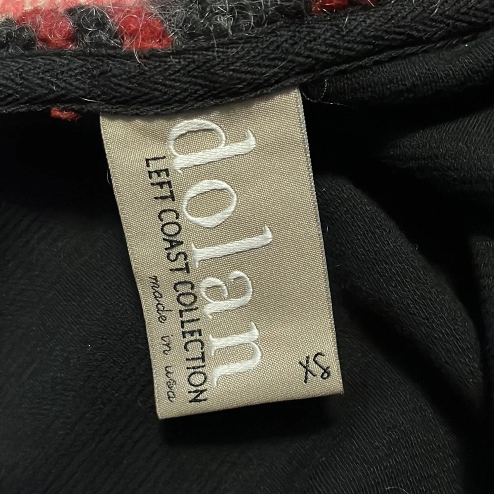 NWOT ANTHROPOLOGIE Dolan west coast Lightcatcher mohair wool drape vest XS new